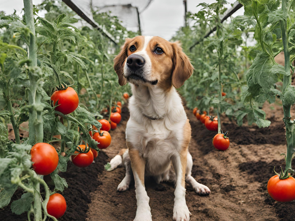 Does dog pee kill tomato plants