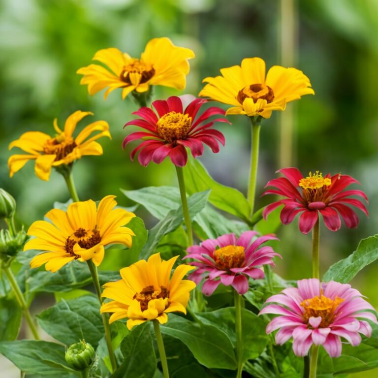 10 Tips For Growing Zinnias And Sunflowers Garden: From Seedlings To 