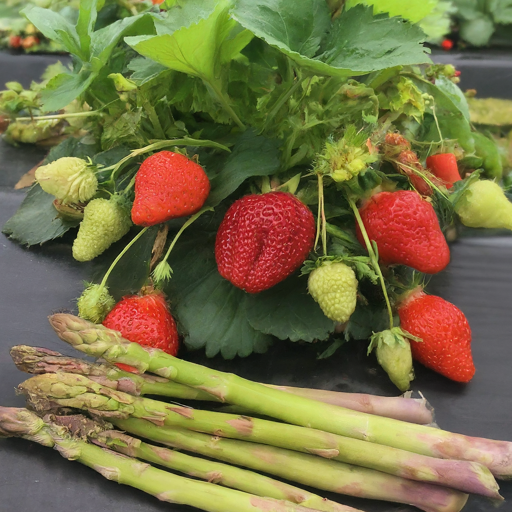 Grow Luscious Strawberries & Tender Asparagus