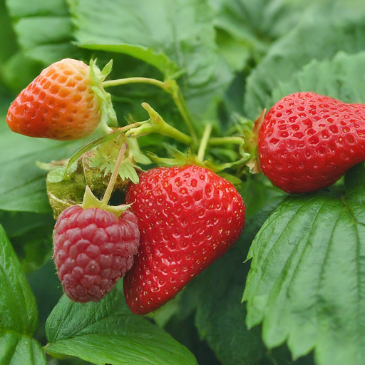 Grow Sweet Strawberries & Juicy Raspberries